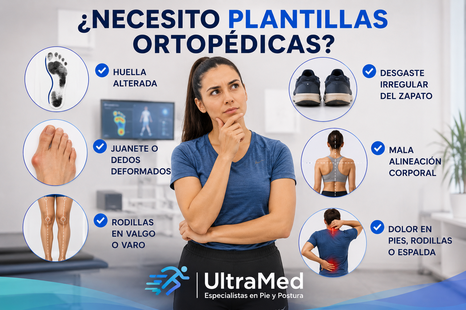 ¿Cómo saber si necesito plantillas ortopédicas? | UltraMed